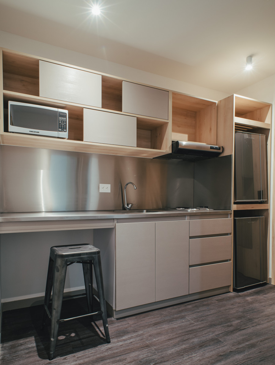 Cocina habitación Twin Private Chia The Spot for Living